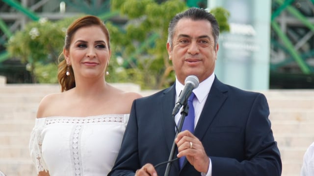 Adalina Dávalos y Jaime Rodríguez Calderón "El Bronco"