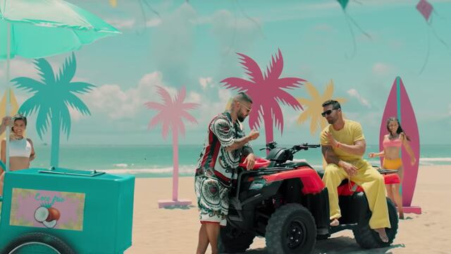 Maluma y Ricky Martin