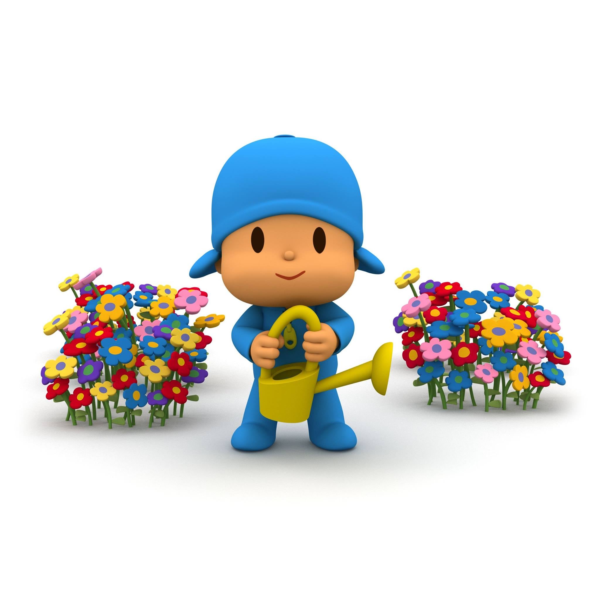 Pocoyo en la primavera