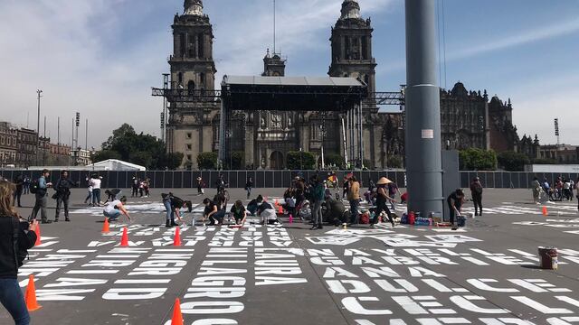 Zócalo de la CDMX.
