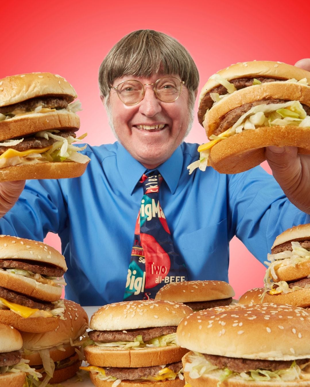 Donald Gorske lleva 50 años comiendo hamburguesas diario