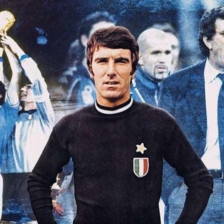 Dino Zoff, leyenda del futbol italiano.