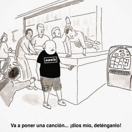 Los memes de Oasis se enfocan en la edad