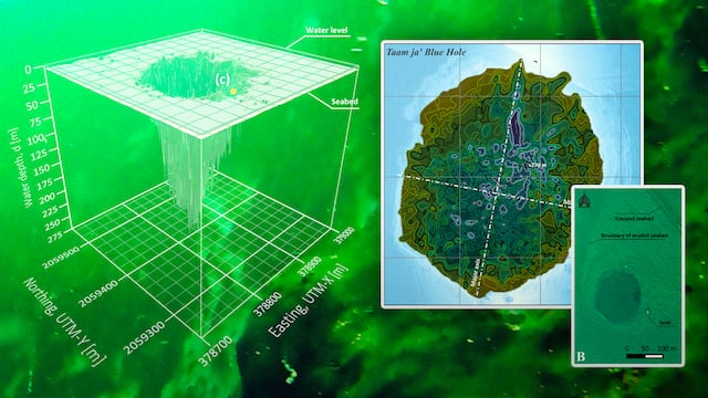 Taam Ja’, el segundo agujero azul más profundo del mundo en Chetumal, México