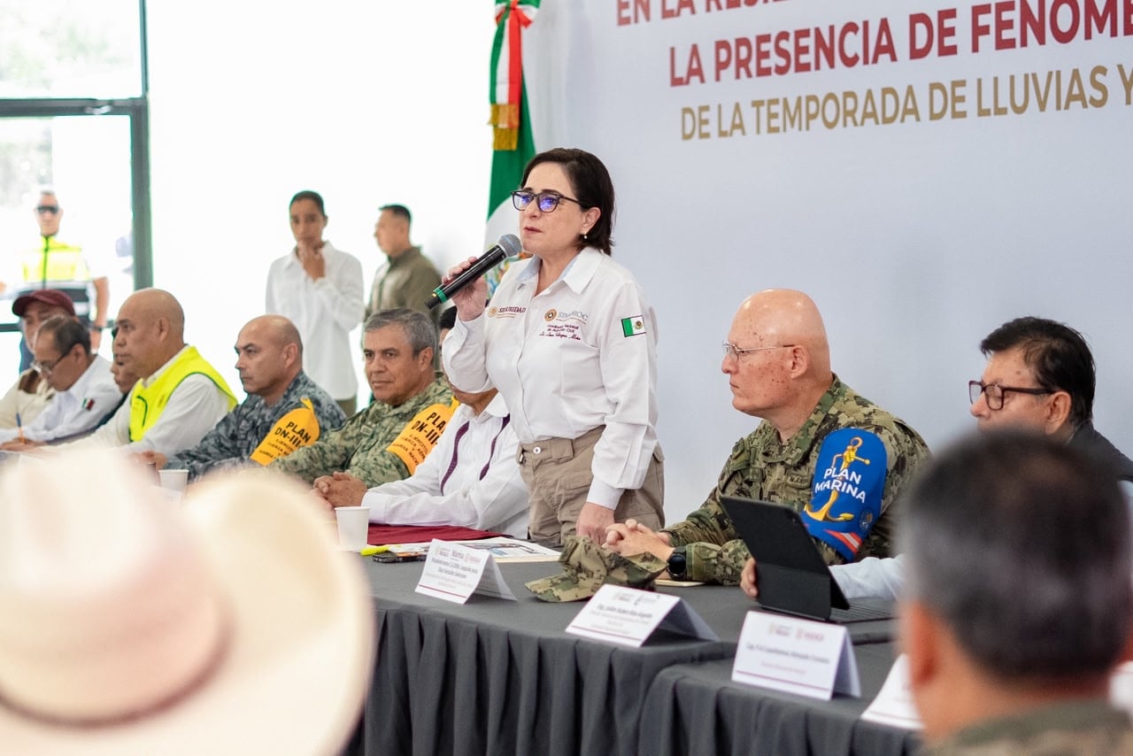 Oaxaca instala primer Puesto de Mando Unificado para atender lluvias.