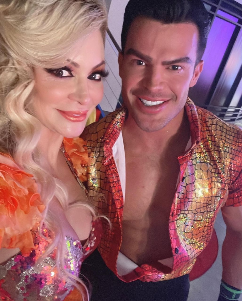 Marisol Terrazas y César Ureña