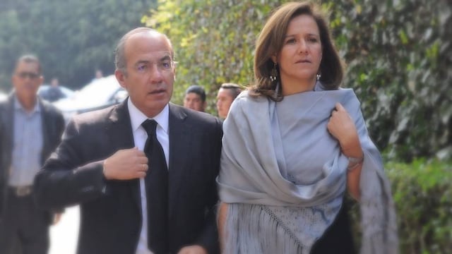 Felipe Calderón y Margarita Zavala.