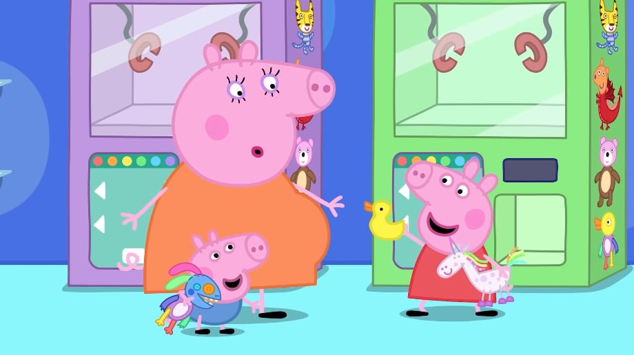 Peppa Pig por el nacimiento de Evie