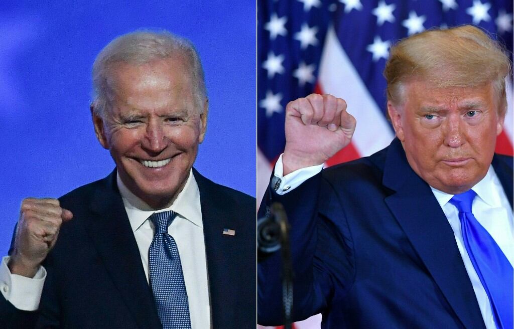 Joe Biden y Donald Trump