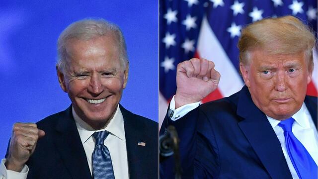 Joe Biden y Donald Trump