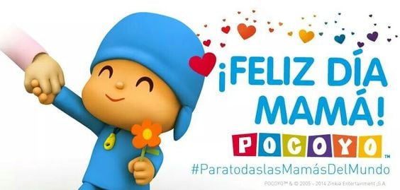 Tarjetas de Pocoyó para el Día de las Madres