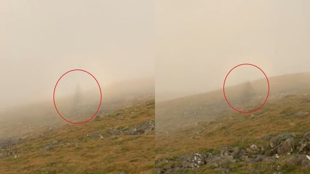 Supuesto fantasma captado por el ultramaratonista Chris Randall