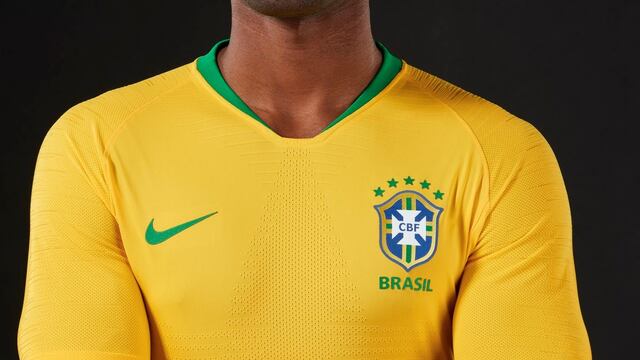 El nuevo uniforme de Brasil.