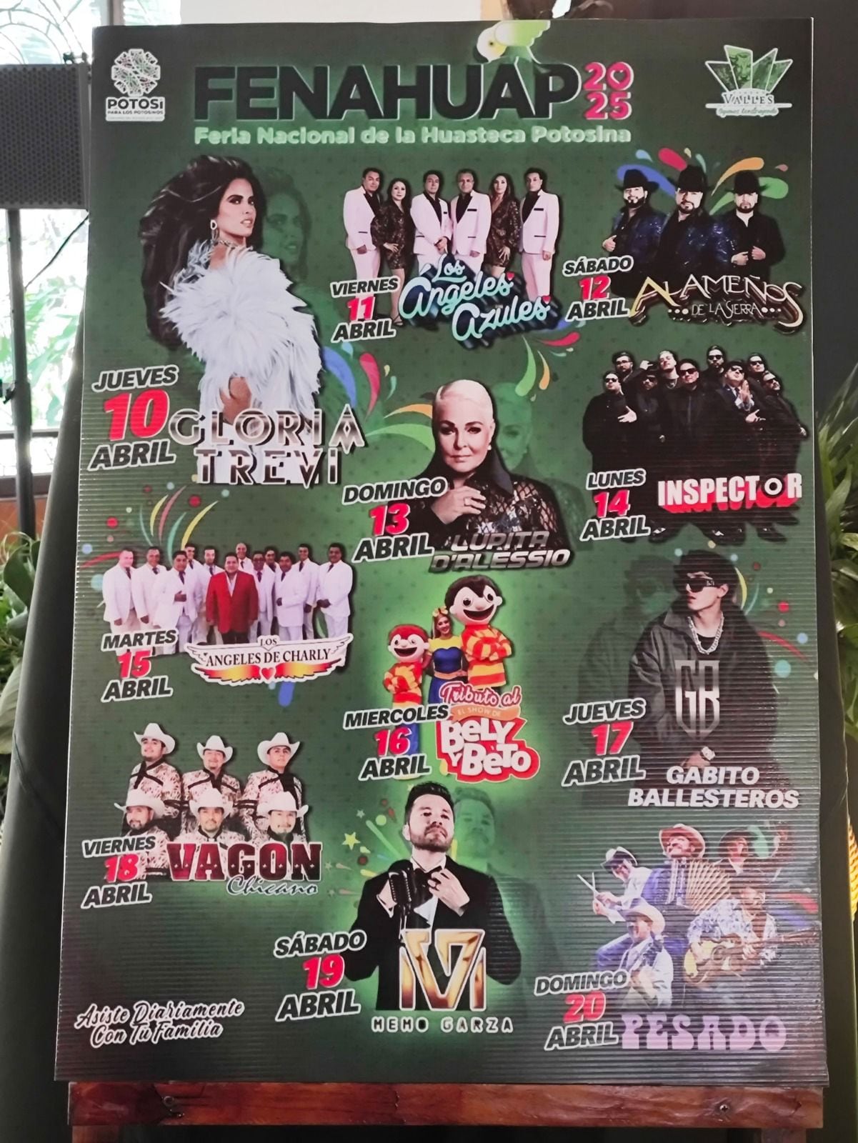 Ricardo Gallardo presenta la Feria Nacional de la Huasteca Potosina 2025