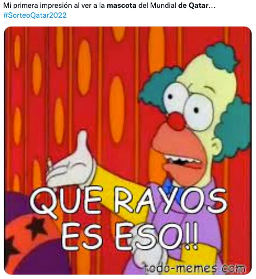 Memes de La’eeb, mascota del mundial de Qatar 2022