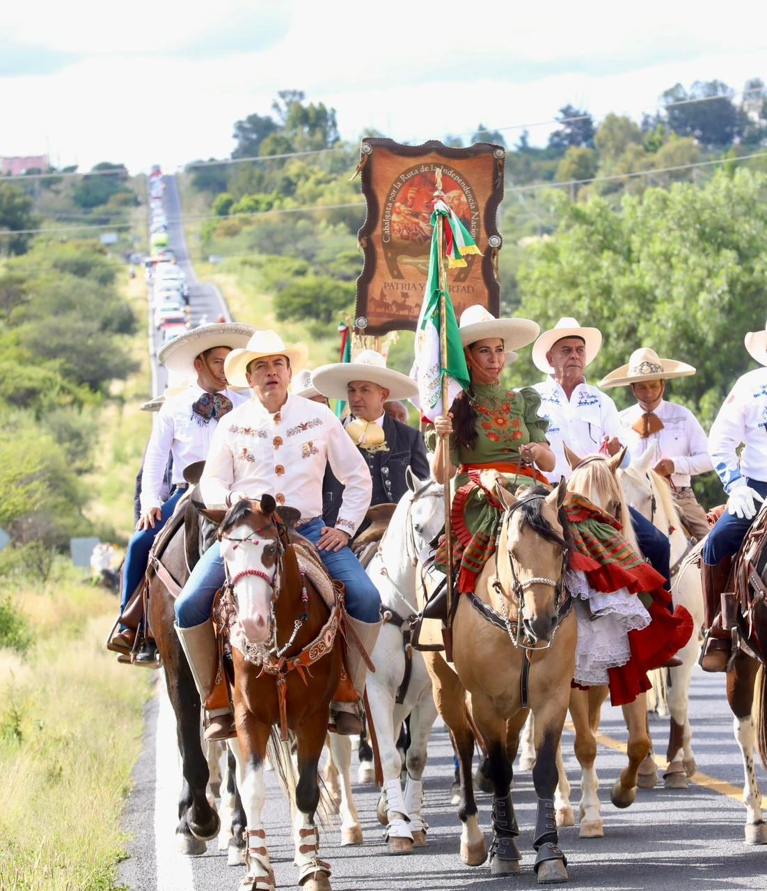 La gobernadora de Guanajuato hizo historia en la entidad