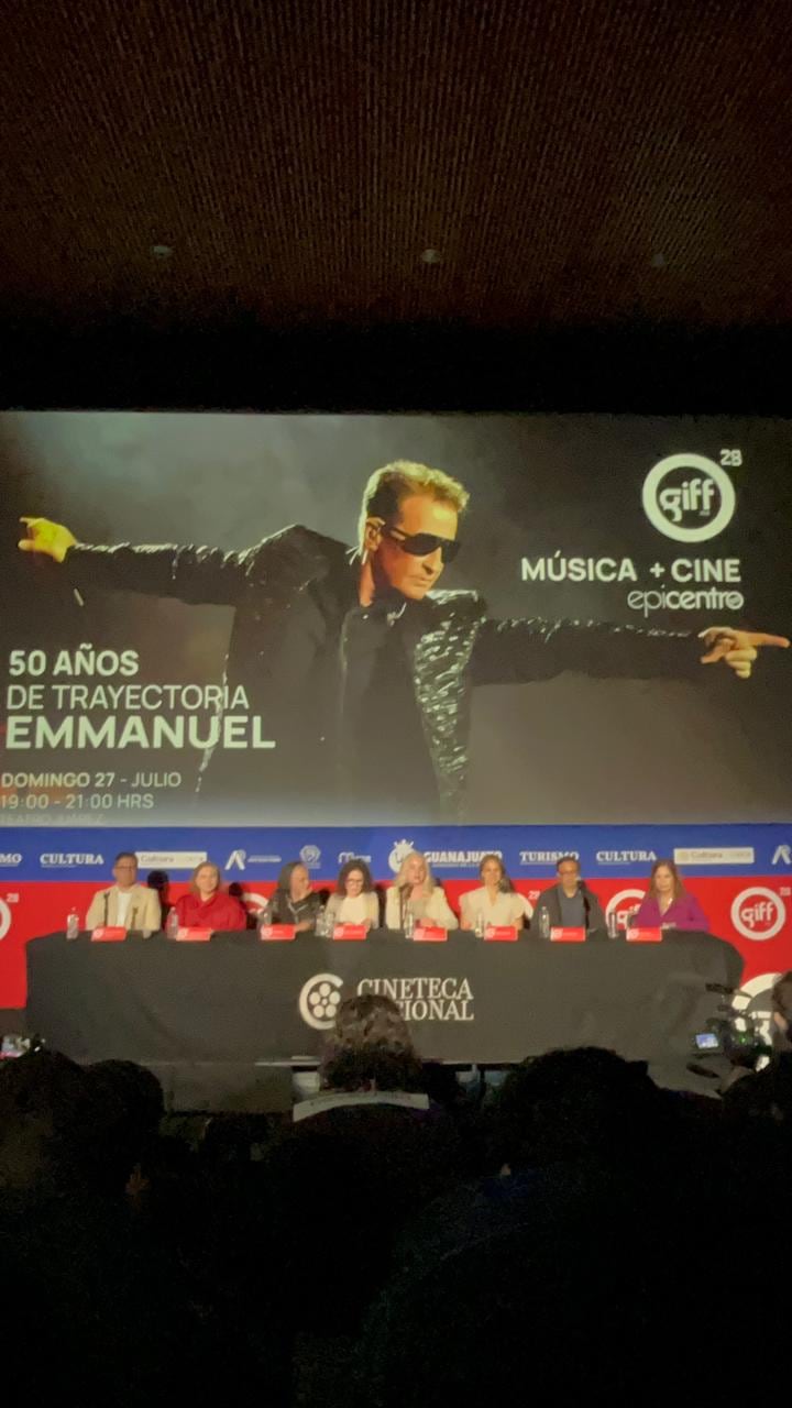 Presentación del GIFF 2025, Guanajuato International Film Festival, en Cineteca Nacional