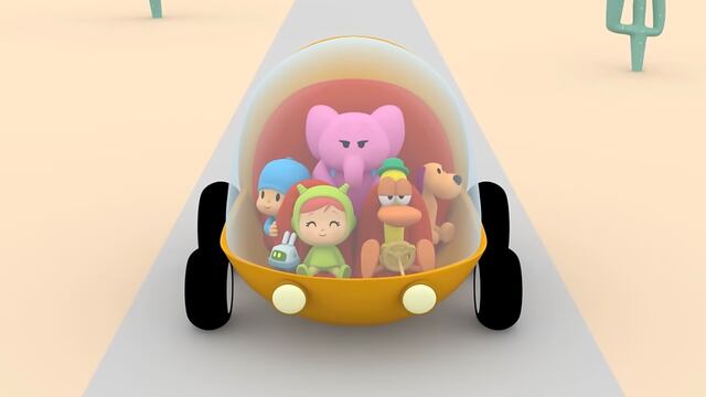 Pocoyó por Día Internacional del Volkswagen Escarabajo