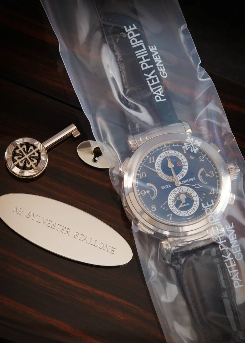 Sylvester Stallone subastará 11 lujosos relojes de su colección