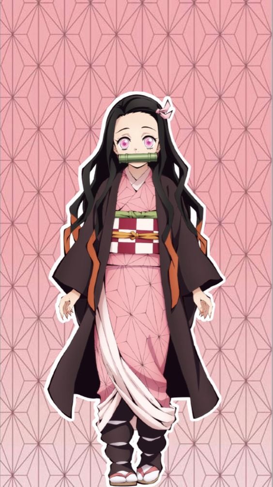 Fondo de Nezuko Kamado de Demon Slayer: Kimetsu no Yaiba