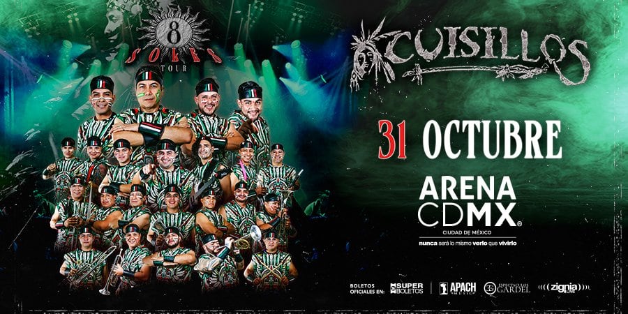 Banda Cuisillos en la Arena CDMX: fecha, boletos y precios