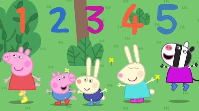 Canción de Peppa Pig para aprender los números