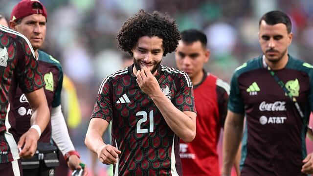 César Huerta, en la Selección Mexicana.