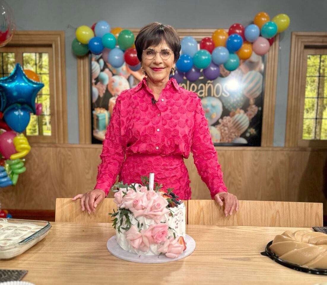 Pati Chapoy celebró su cumpleaños número 75 en Ventaneando