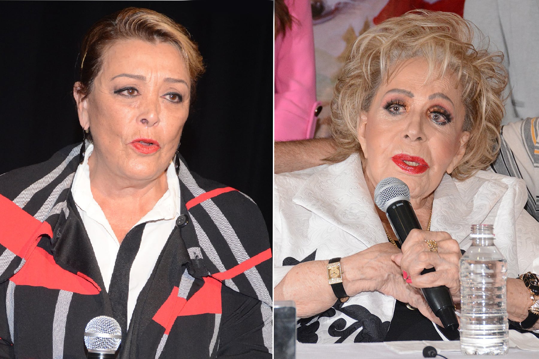 Sylvia Pasquel y Silvia Pinal