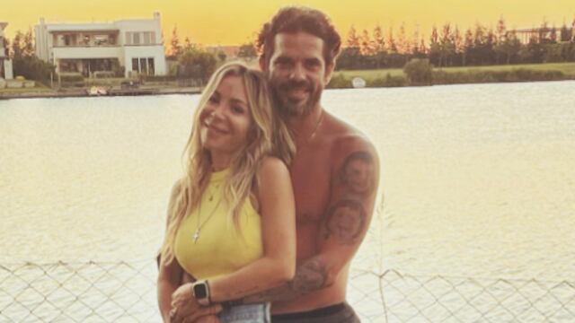 Fernando Gago y Verónics Laffitte