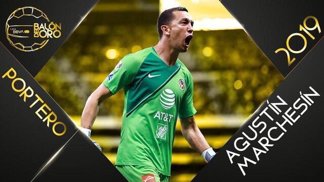 Marchesín se llevó el Balón de Oro por su gran año con las Águilas