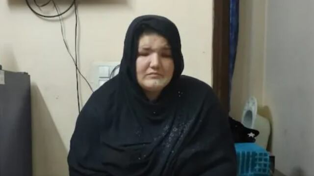 Khatera, mujer atacada por talibanes