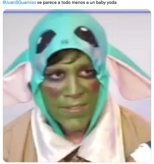 memes del disfraz de Juan Sebastián Guarnizo