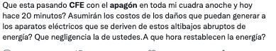 Tuit apagón