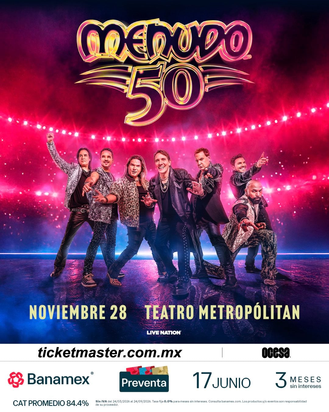 Menudo en Teatro Metropólitan