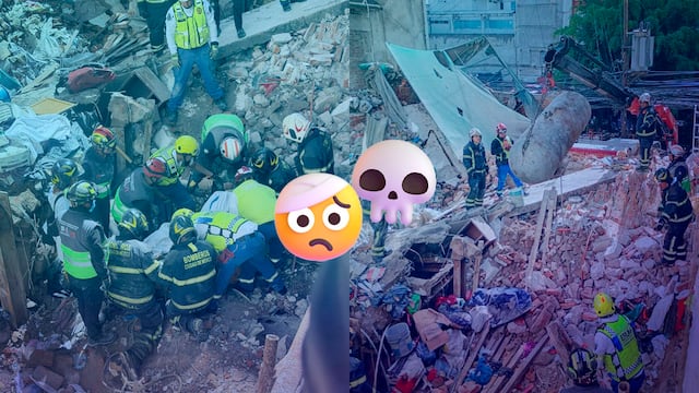 Colapsa vivienda en los límites de la Roma; rescatan a una persona, la otra fue