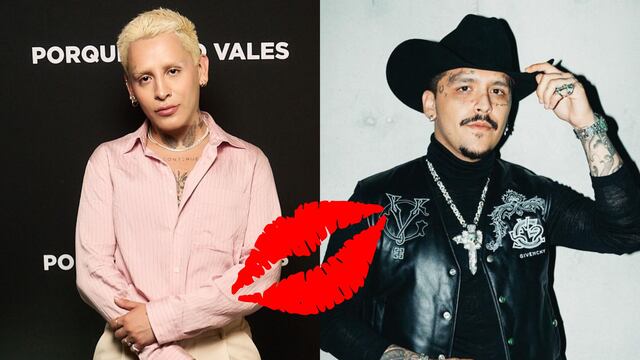 Christian Nodal dice que Kunno "es mi amante" tras video de su beso con inteligencia artificial.
