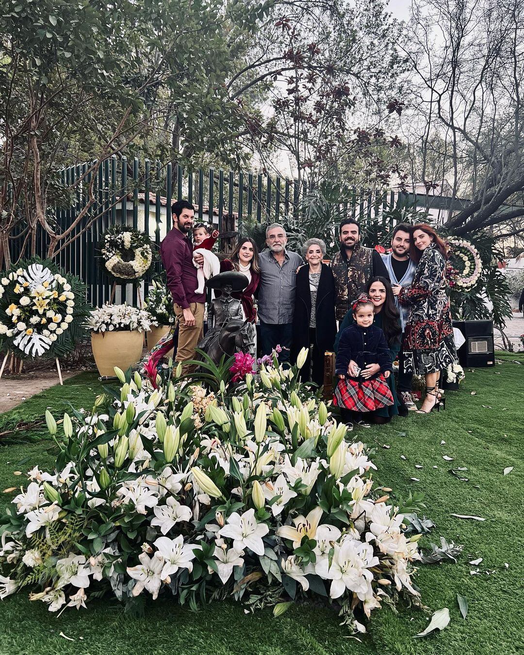 Familia de Vicente Fernández