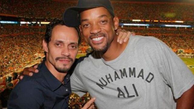 Marc Anthony y Will Smith