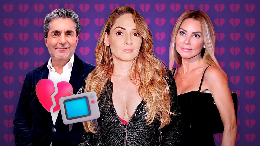 El trio amoroso de Raúl Araiza, Elba Jiménez y Fernanda Rodríguez.