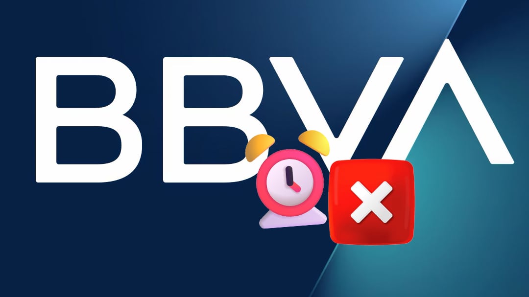 Fallas en la app de BBVA persisten; usuarios reportan casi 24 horas de problemas