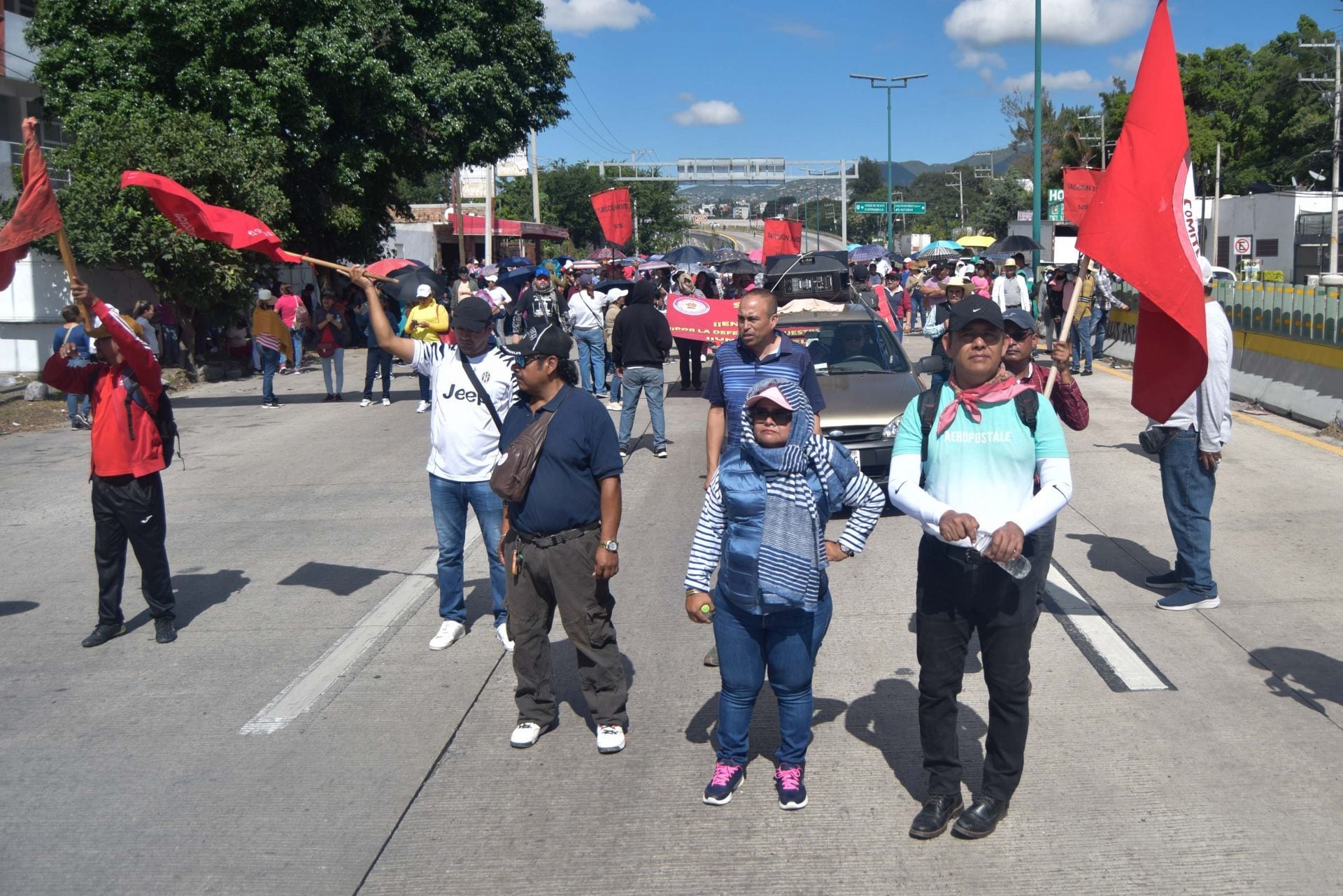 Marcha maestros en Guerrero