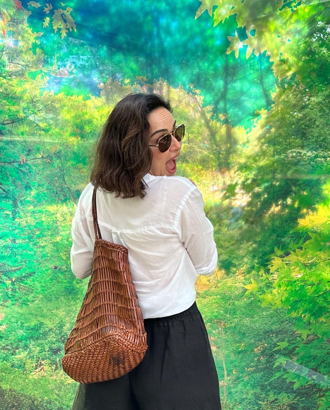 Ana de la Reguera y Alfonso Herrera de viaje