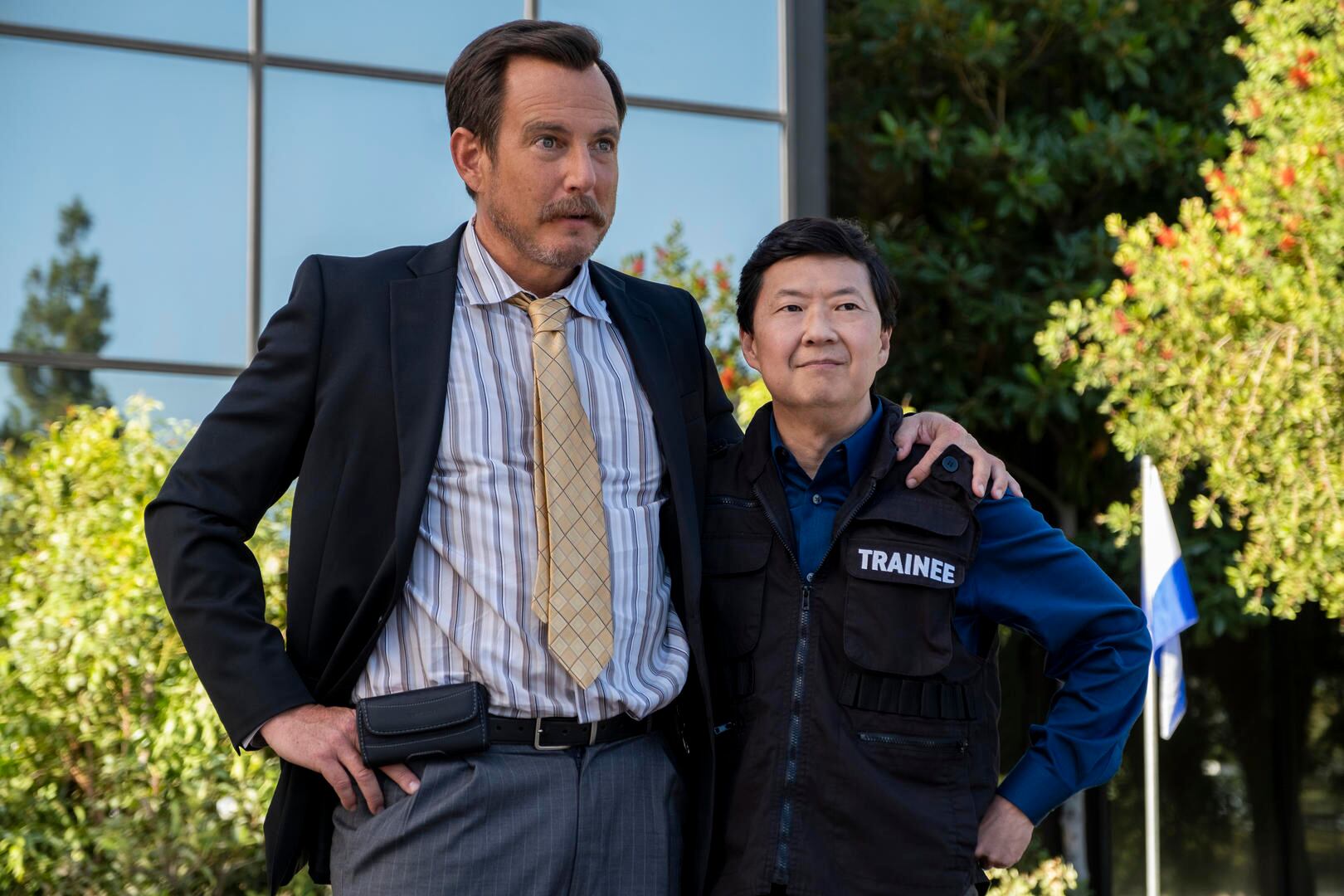 Series Netflix: Escena de 'Murderville'