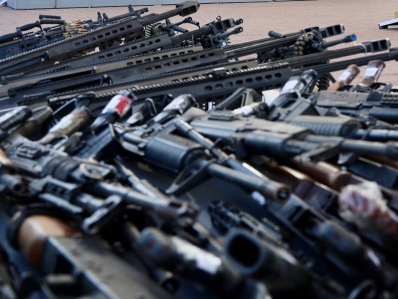 Alfonso Durazo destruye 975 armas y refuerza seguridad en Sonora