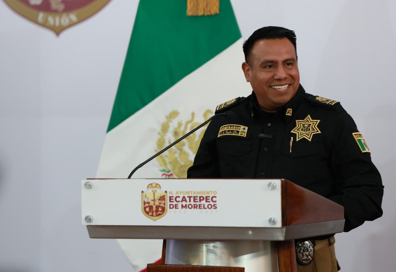 Azucena Cisneros anuncia intervención federal en seguridad de Ecatepec