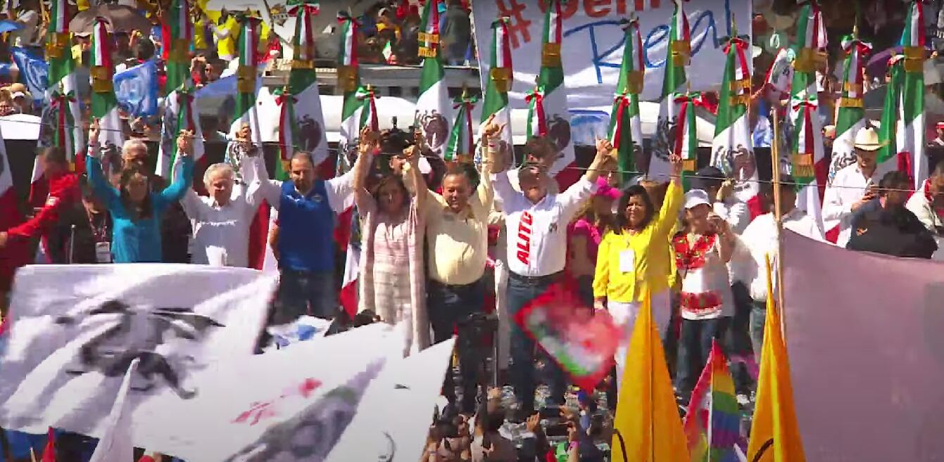 Xóchitl Gálvez negó tener pactos con los partidos que la respaldan