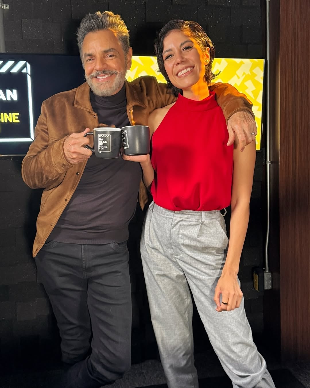 Gaby MezaGaby Meza y Eugenio Derbez