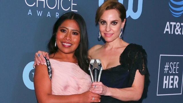 Las actrices Yalitza Aparicio y Marina De Tavira