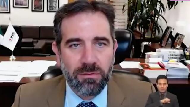 Lorenzo Córdova, presidente del INE